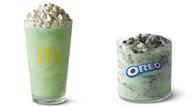 Shamrock Shake and Oreo Shamrock McFlurry return to McDonald's for a limited time (Image via McDonald's)